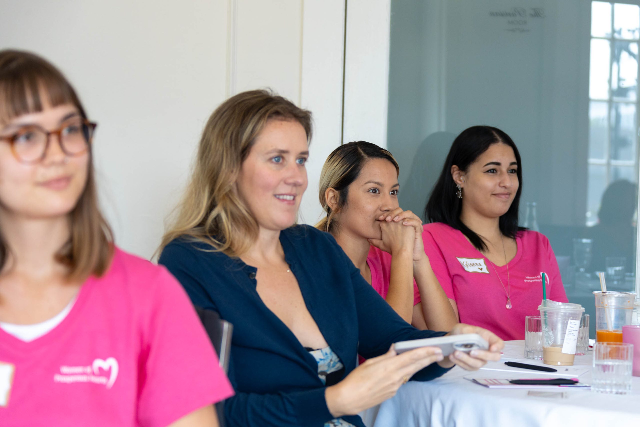 Women of Prosperous Hearts mentees attending an event