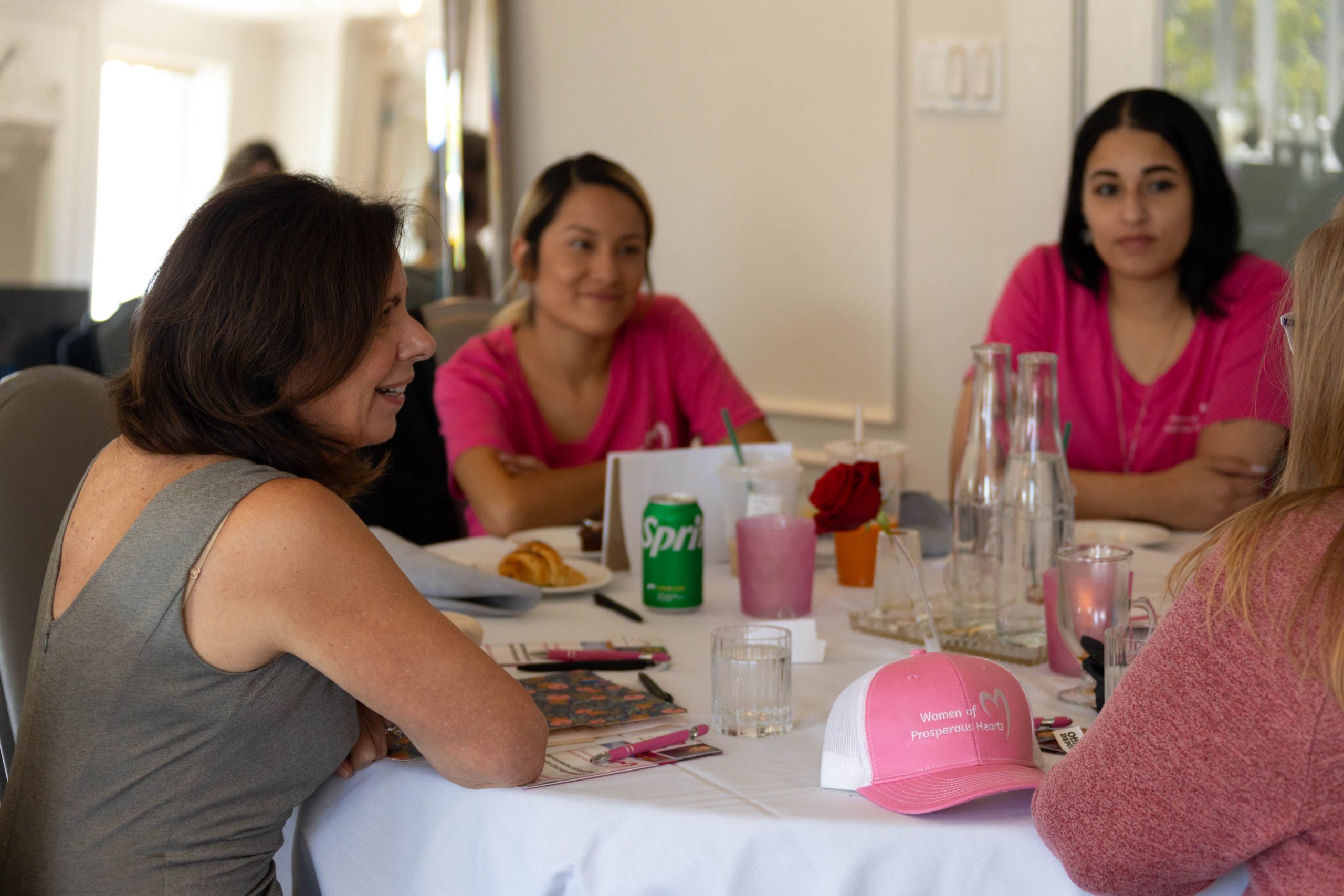 Women of Prosperous Hearts mentee roundtable discussion